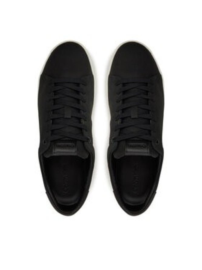 Calvin Klein Sneakersy Low Top Lace Up Nu HM0HM01758 Czarny