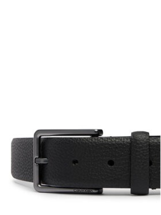 Calvin Klein Pasek Warmth Buckle Pebble 35Mm Fixed LV04D7062G Czarny
