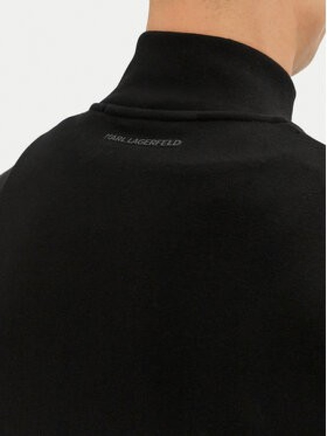 KARL LAGERFELD Bluza 705750 500900 Czarny Regular Fit