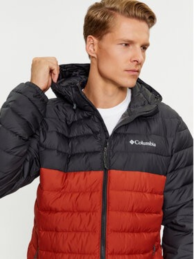 Columbia Kurtka przejściowa Powder Lite™ Hooded Jacket Pomarańczowy Regular Fit