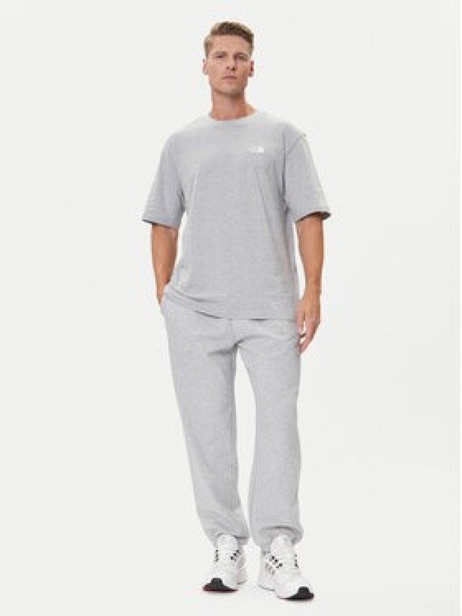 The North Face T-Shirt Simple Dome NF0A87NR Szary Oversize