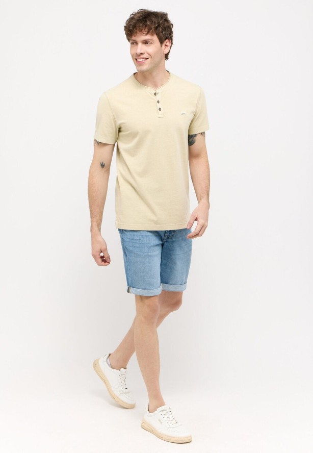 MĘSKA KOSZULKA MUSTANG Austin T-shirt Overcast 1015081 4012