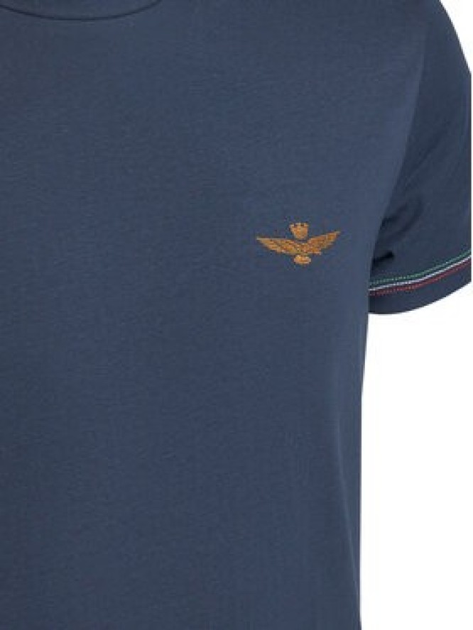 Aeronautica Militare Komplet t-shirtów AM1UTI003B Granatowy Slim Fit