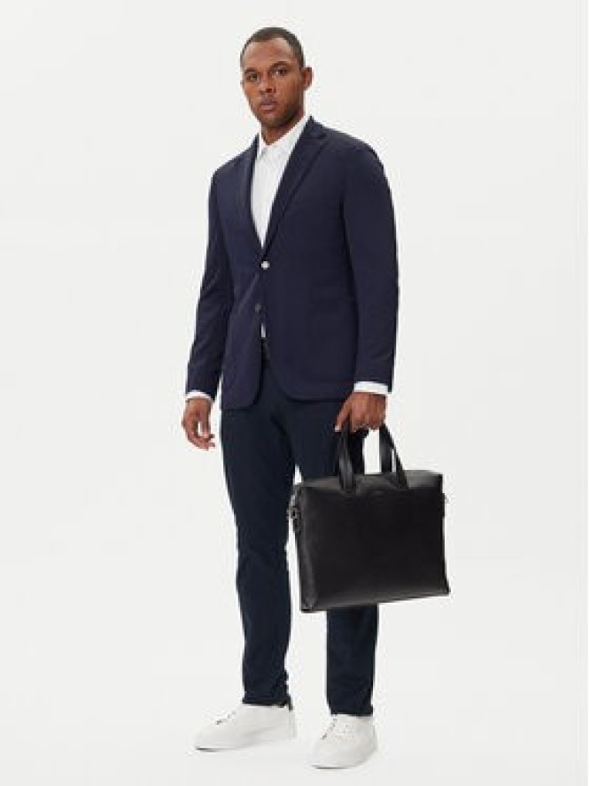 Calvin Klein Torba na laptopa Ck Premium Leather Laptop Bag K50K512939 Czarny