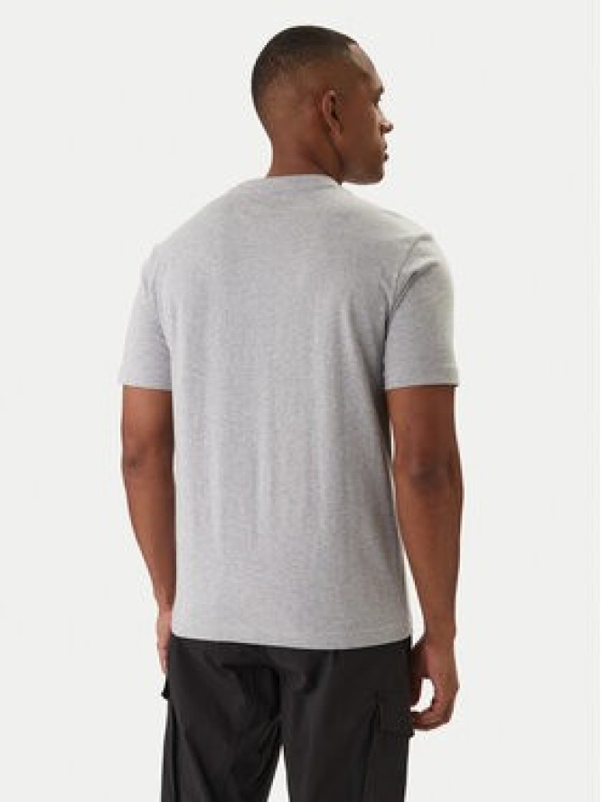 Napapijri T-Shirt S-Box Logo NP0A4IFL Szary Regular Fit