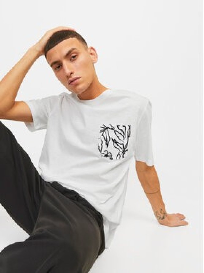 Jack & Jones T-Shirt Lafayette 12250435 Biały Standard Fit