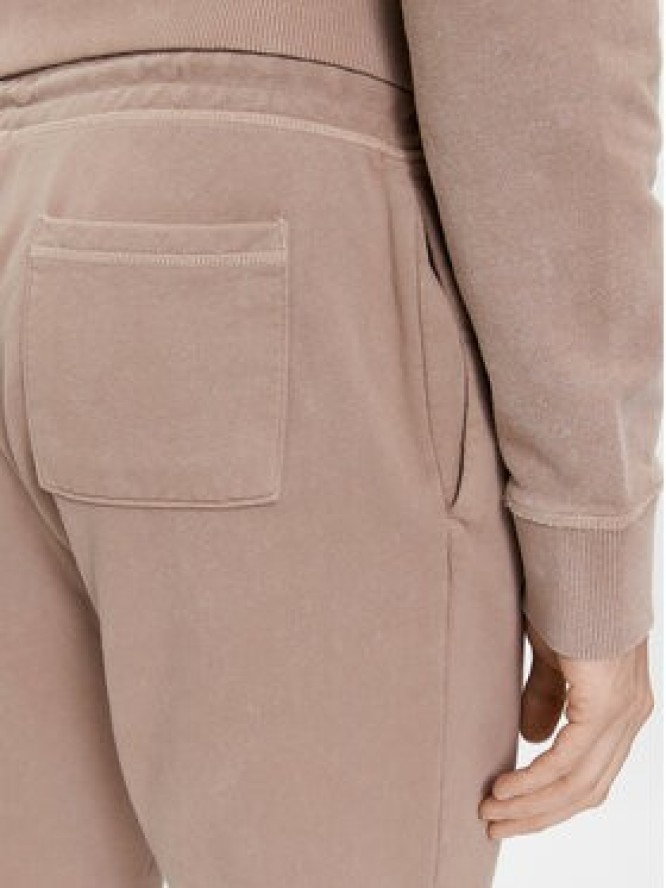 Boss Spodnie dresowe Se_Bosslogoraw 50505271 Brązowy Regular Fit