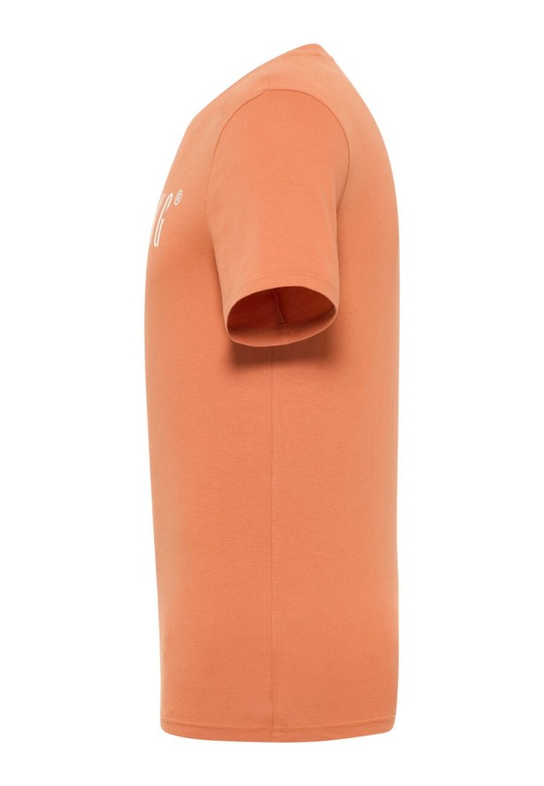 MĘSKA KOSZULKA MUSTANG AustinT-shirt LOGO Raw Sienna 1015054 7088