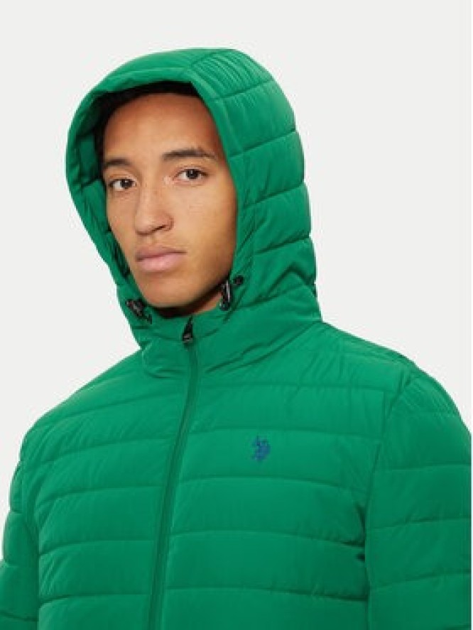 U.S. Polo Assn. Kurtka zimowa MUP3600 Zielony Regular Fit
