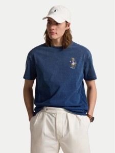 Polo Ralph Lauren T-Shirt 710B18560001 Granatowy Classic Fit