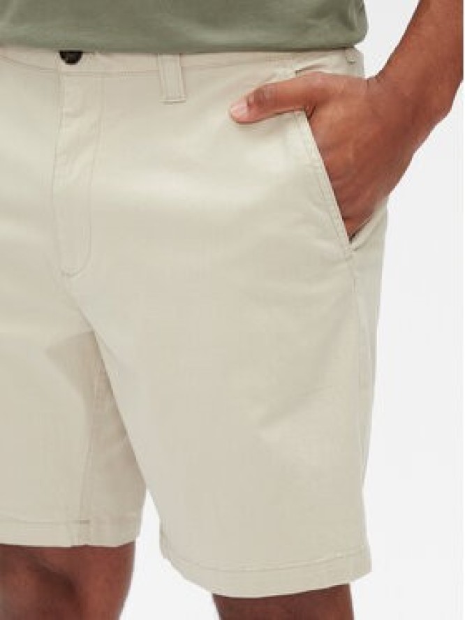 Michael Kors Szorty materiałowe CS5304ZDR2 Beżowy Regular Fit