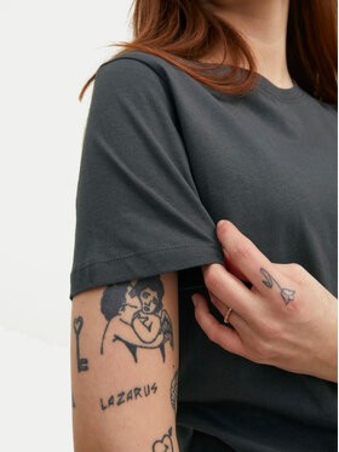 Jack & Jones T-Shirt Organic Basic 12156101 Szary Slim Fit