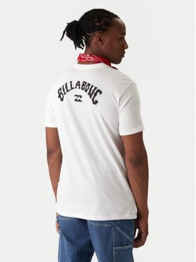 Billabong T-Shirt Arch Wave C1SS65BIP2 Biały Regular Fit