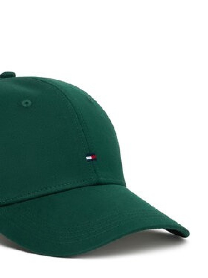 Tommy Hilfiger Czapka z daszkiem Th Flag Cotton 6 Panel Cap AM0AM13008 Zielony
