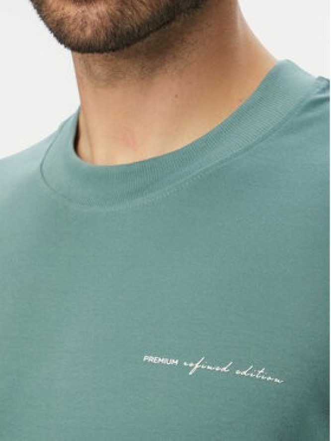 Jack & Jones T-Shirt Blaowen Ss 12292397 Zielony Regular Fit