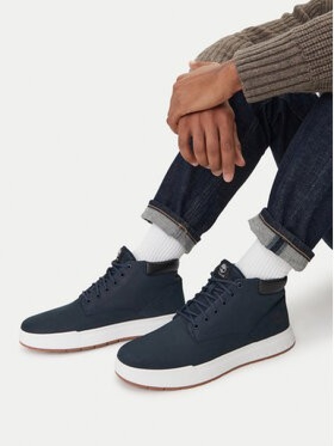 Timberland Trzewiki Maple Grove Lthr Chk TB0A28940191 Granatowy