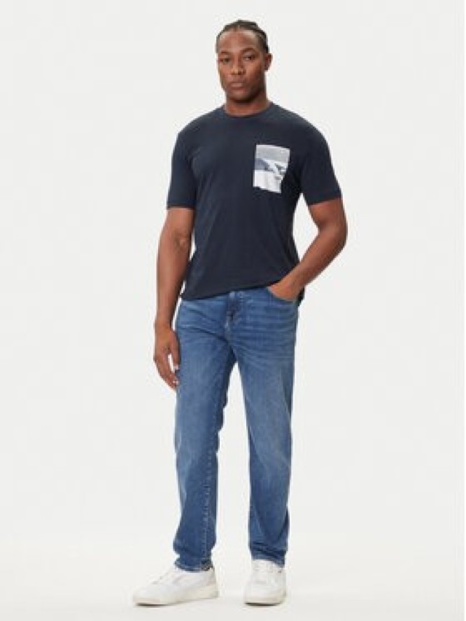 BOSS T-Shirt Te_Container 50546920 Granatowy Regular Fit