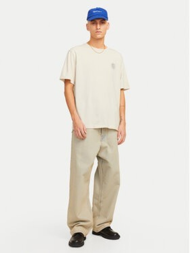 Jack & Jones T-Shirt Jackie 12271366 Beżowy Relaxed Fit