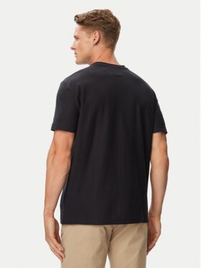 Beverly Hills Polo Club T-Shirt P-SS26M-TS0002 Granatowy Regular Fit