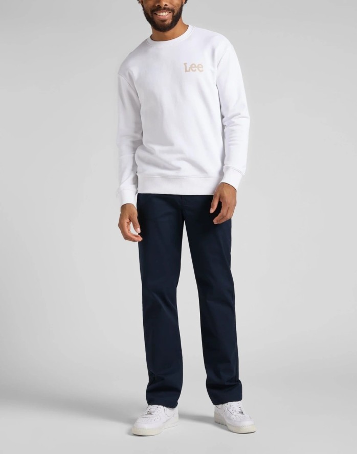 LEE MĘSKIE SPODNIE CHINO LEE REGULAR CHINO DEEP NAVY 112145530