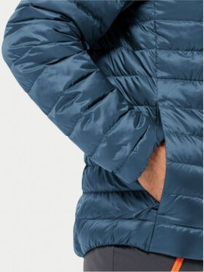 Jack Wolfskin Kurtka puchowa Pilvi 1207701 Granatowy Regular Fit