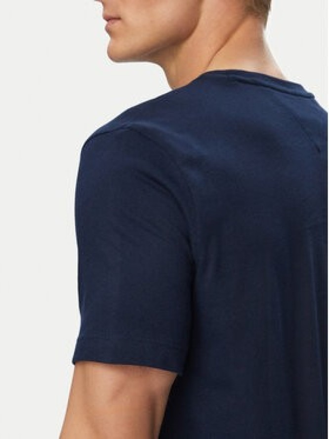 Tommy Hilfiger T-Shirt Ess Seasonal MW0MW39995 Granatowy Regular Fit