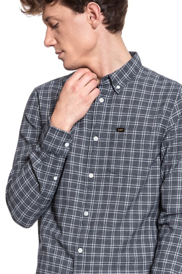 KOSZULA LEE REFINED BUTTON DOWN MIDNIGHT NAVY L882OQMA 112123594