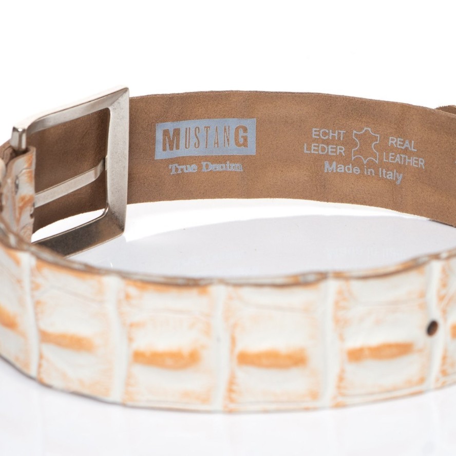 MUSTANG PASEK SKÓRZANY SOPO-MUS092 1129 40mm Ledergürtel Qual. 6271