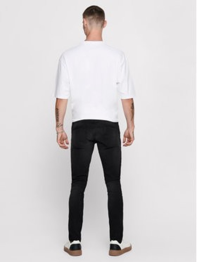 Only & Sons Jeansy Loom 22007451 Czarny Slim Fit