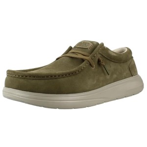Buty HEY DUDE HD41975 WALLY X SUEDE Zielony