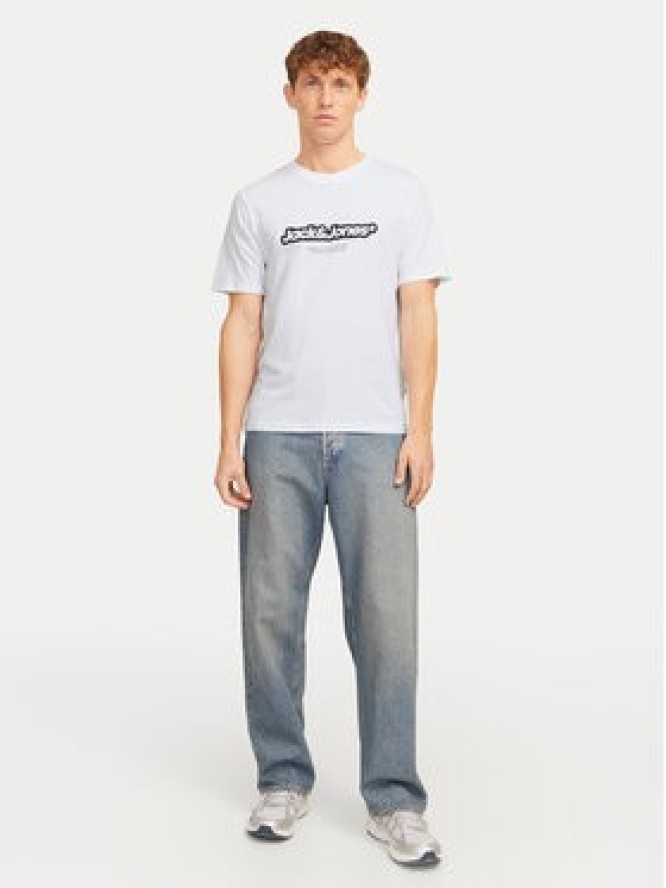 Jack & Jones T-Shirt Vesterbro 12265740 Biały Relaxed Fit