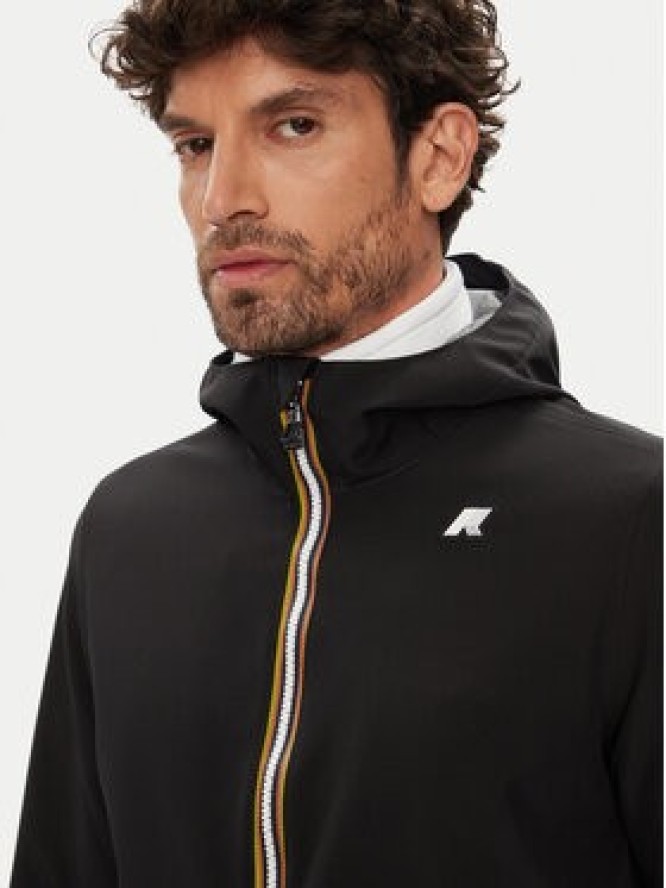 K-Way Kurtka przeciwdeszczowa Jacko K5123GW Czarny Regular Fit