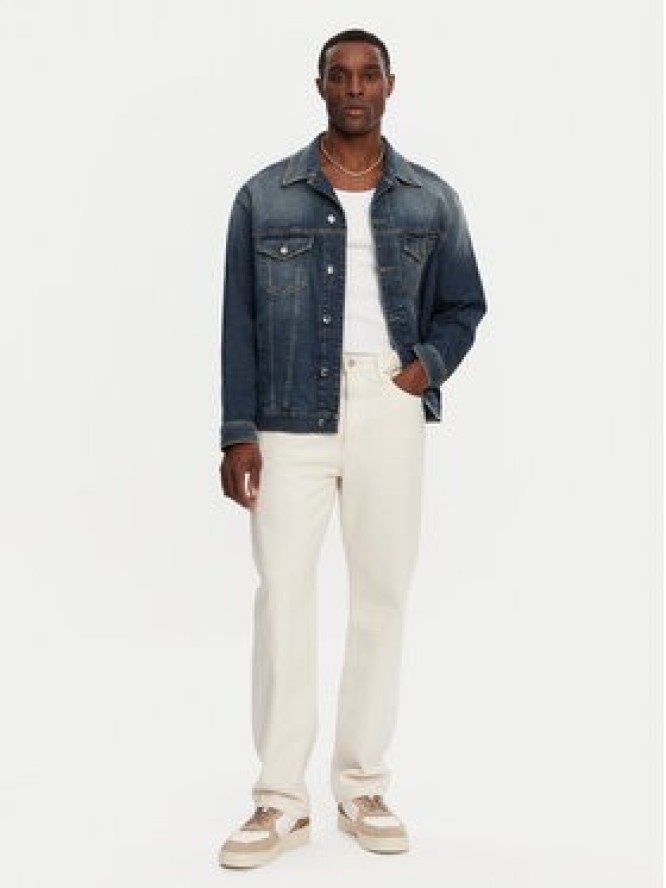 Dolce&Gabbana Kurtka jeansowa G9NL5D G8GW9 Niebieski Regular Fit