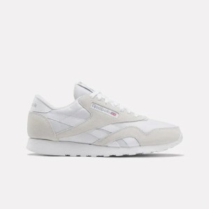 Męskie sneakersy Reebok CLASSIC NYLON 100009277 białe