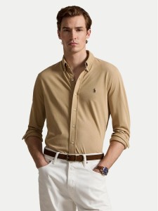 Polo Ralph Lauren Koszula 710654408503 Beżowy ciemny Regular Fit