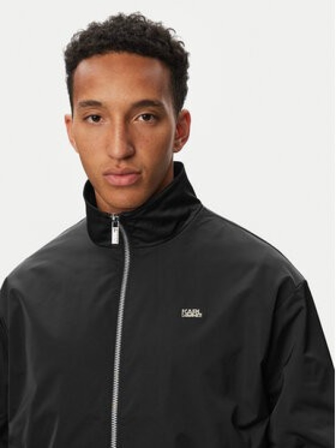 KARL LAGERFELD Kurtka przejściowa 505003 563533 Czarny Regular Fit
