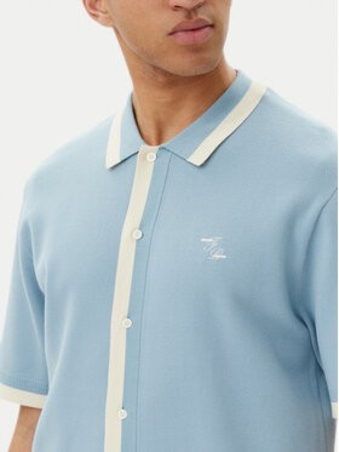 Filling Pieces Koszula 9129985 Niebieski Regular Fit