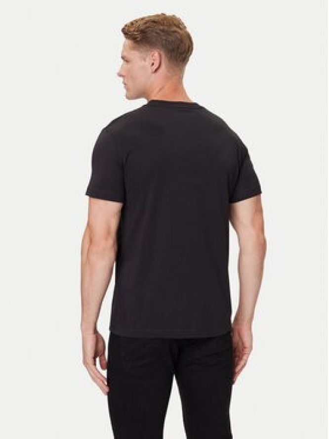 Versace Jeans Couture T-Shirt 79GAHT00 CJ00T Czarny Regular Fit