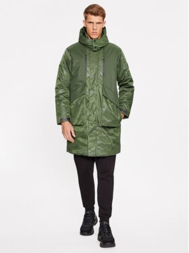 EA7 Emporio Armani Kurtka zimowa 6RPK04 PNERZ 1845 Zielony Regular Fit