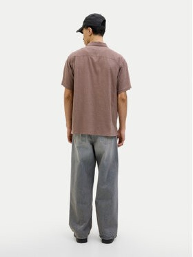 Jack & Jones Koszula Luke 12255781 Brązowy Relaxed Fit