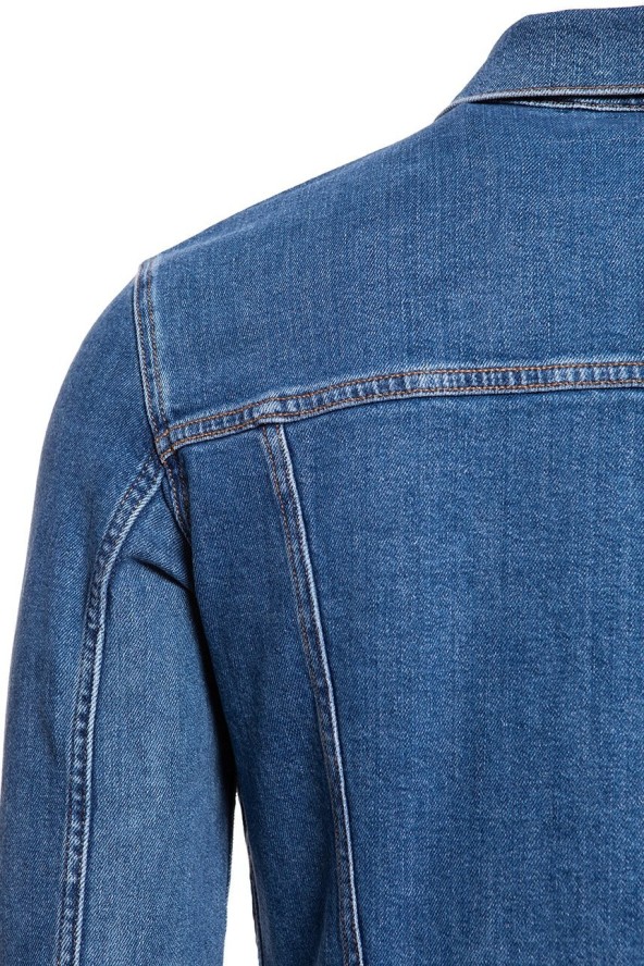 KURTKA JEANSOWA WRANGLER REGULAR JACKET MIDSTONE W44323091 112128853