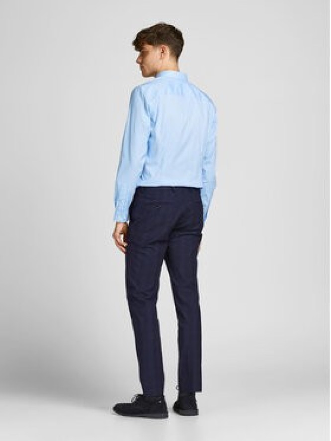 Jack & Jones Koszula Parma 12097662 Niebieski Super Slim Fit