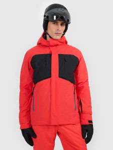 4F Kurtka narciarska membrana 10000 męska - czerwona S
