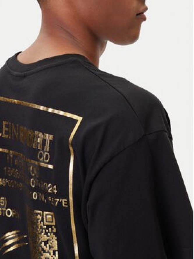 Plein Sport T-Shirt FAEC MTK8362 STE001N Czarny Loose Fit