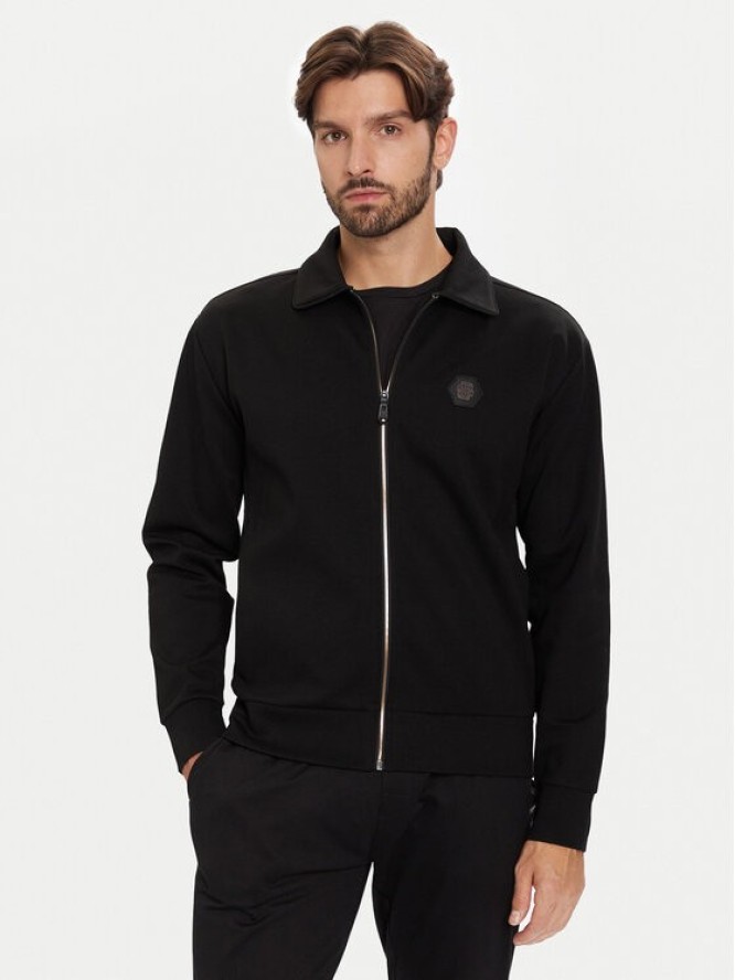 BOSS Bluza Future 50543881 Czarny Relaxed Fit