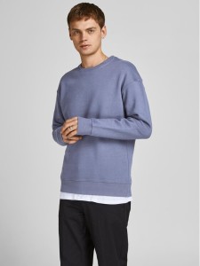 Jack & Jones Bluza Star 12208182 Niebieski Relaxed Fit