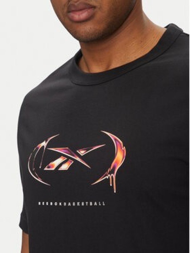 Reebok T-Shirt 100218818 Czarny Regular Fit
