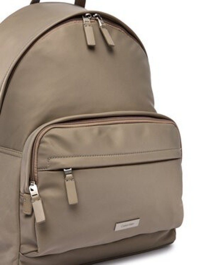 Calvin Klein Plecak Sleek Round LV04D3143G Beżowy