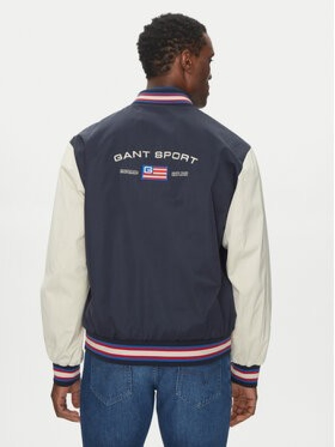 Gant Kurtka bomber Varsity 7006519 Granatowy Regular Fit