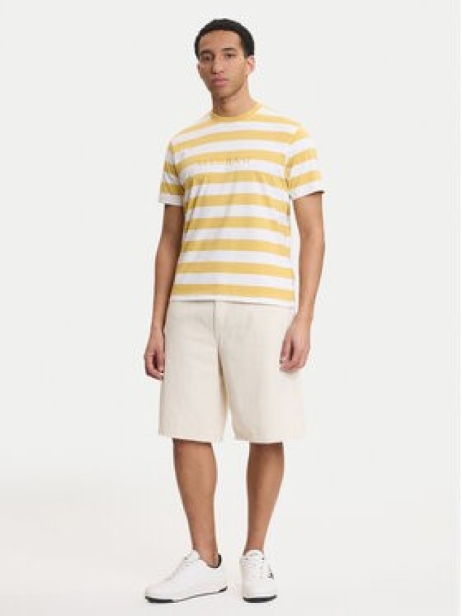 Guess Jeans T-Shirt M4YI84 K9XF1 Żółty Regular Fit